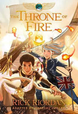 The Kane chronicles : The throne of fire, the graphic novel