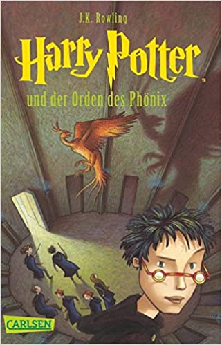 Harry Potter #5 German Harry Potter Order of the phoenix : und der Orden des Phonix