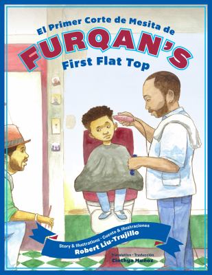 El primer corte de mesita de Furqan = Furqan's first flat top