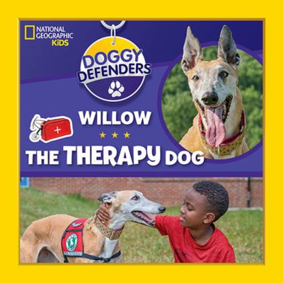 Willow the therapy dog