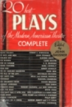 Twenty best plays of the modern American theater