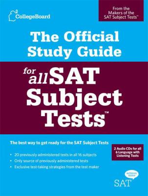 The official study guide for all SAT subject tests.