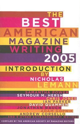 The best American magazine writing, 2005