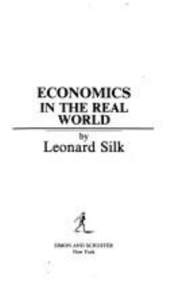 Economics in the real world