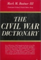 The Civil War dictionary