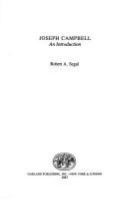 Joseph Campbell : an introduction