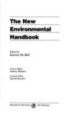 The New environmental handbook