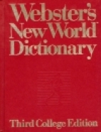 Webster's new World dictionary of American English