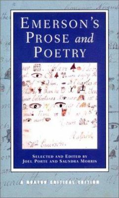 Emerson's prose and poetry : authoritative texts, contexts, criticsm