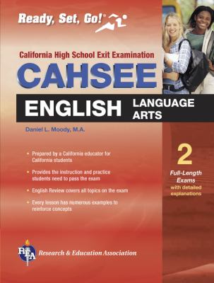 The best test preparation for the CAHSEE. English-language arts /