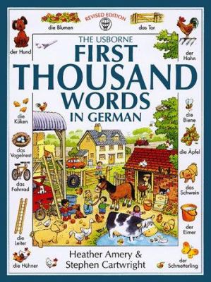 The Usborne first thousand words in German