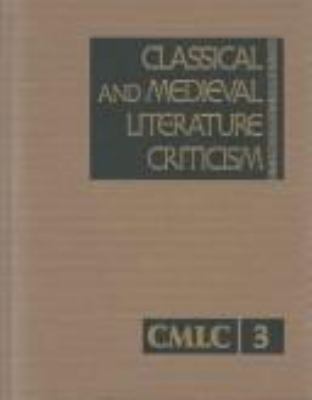 Classical and medieval literature criticism. : Excerpts from criticism of the work of world authors from classical antiquity through 14th century, from the first appraisals to current evaluations.