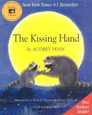 The kissing hand.