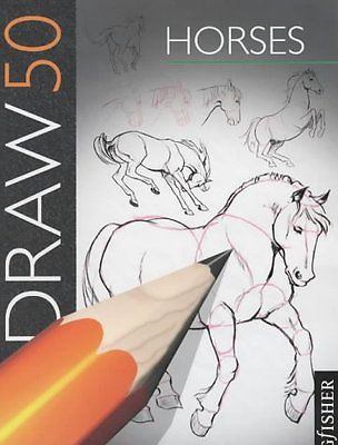 Draw 50 horses