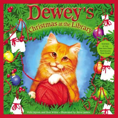 Dewey's Christmas at the library