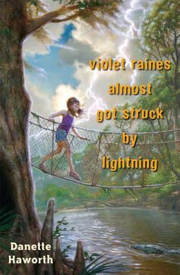 Violet Raines almost got struck by lightning